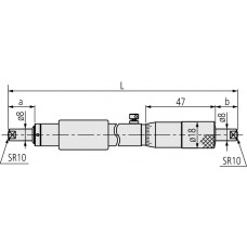 Нутромер микром. НМ  700- 725 0,01 133-169 Mitutoyo